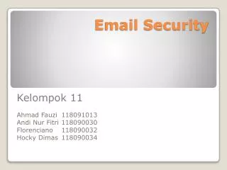 email security