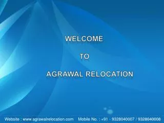 Agrawal Relocation, Packers and Movers Ahmedabad, Rajkot