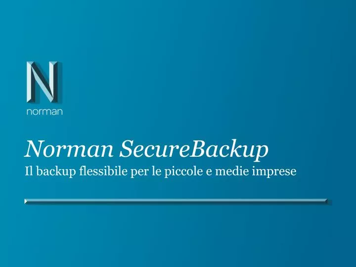 norman securebackup