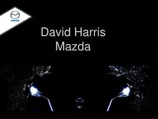 David Harris Mazda