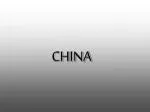 CHINA - slide 1