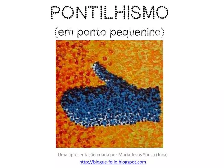 pontilhismo em ponto pequenino