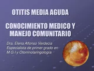 otitis media aguda