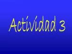 Actividad 3 - slide 1