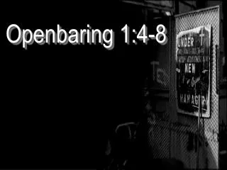 openbaring 1 4 8