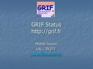 GRIF Status grif.fr