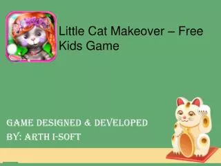 Little Cat Makeover - Free kids game