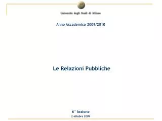 le relazioni pubbliche