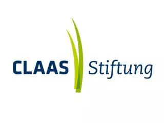 Schlüsseldaten der CLAAS Stiftung