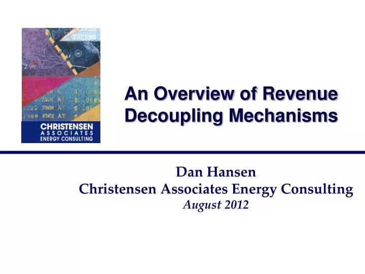 an overview of revenue decoupling mechanisms