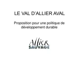 le val d allier aval