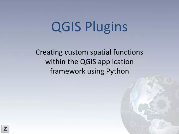 qgis plugins