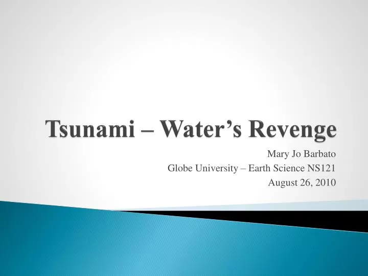 tsunami water s revenge