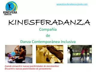 kinesferadanza