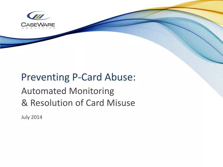 preventing p card abuse
