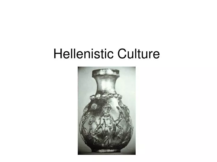 hellenistic culture