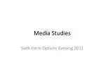 Media Studies - slide 1