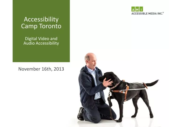 accessibility camp toronto digital video and audio accessibility