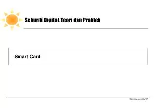 sekuriti digital teori dan praktek