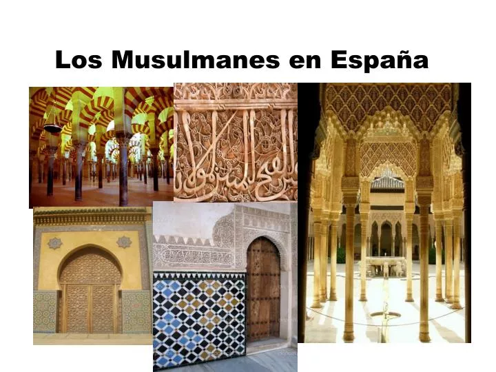 los musulmanes en espa a