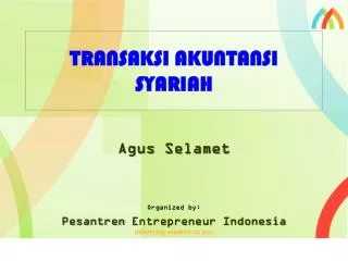 transaksi akuntansi syariah