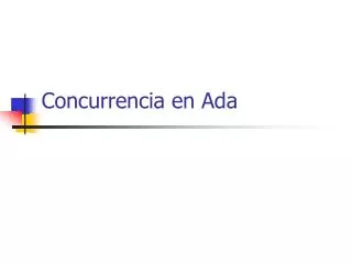 concurrencia en ada