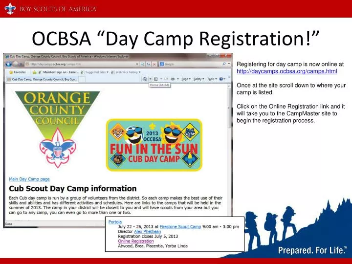 ocbsa day camp registration