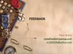 FEEDBACK - slide 1
