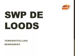 swp de loods