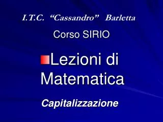 corso sirio