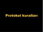 Protokol kuralları - slide 1