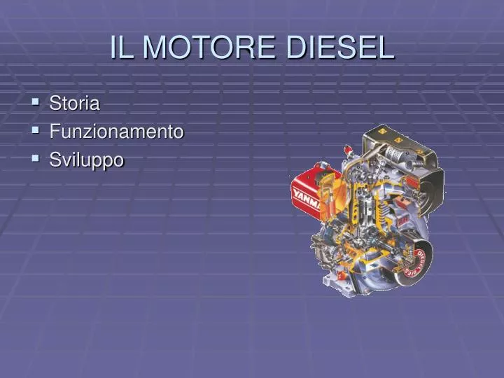 il motore diesel