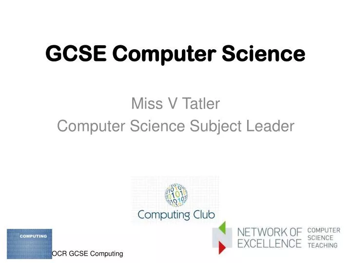 gcse computer science