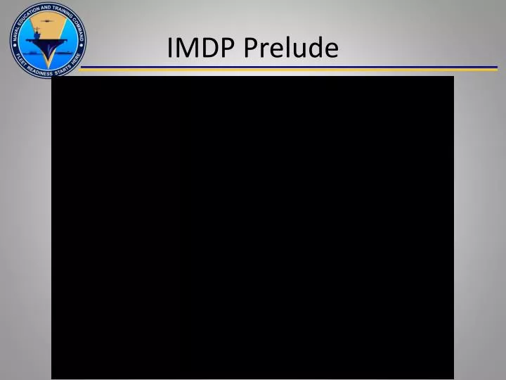 imdp prelude