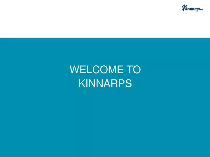 welcome to kinnarps