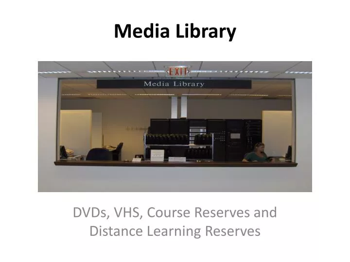 media library