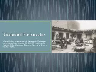 sociedad finisecular