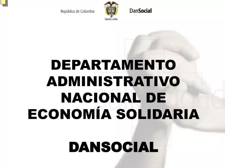 departamento administrativo nacional de econom a solidaria dansocial