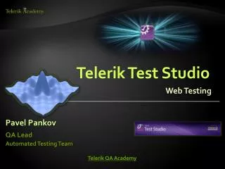 Telerik Test Studio