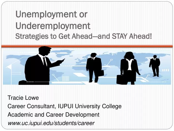 unemployment or underemployment strategies to get ahead and stay ahead