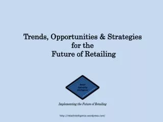Trends, Opportunities &amp; Strategies for the Future of Retailing
