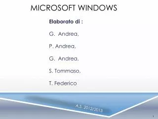 microsoft windows