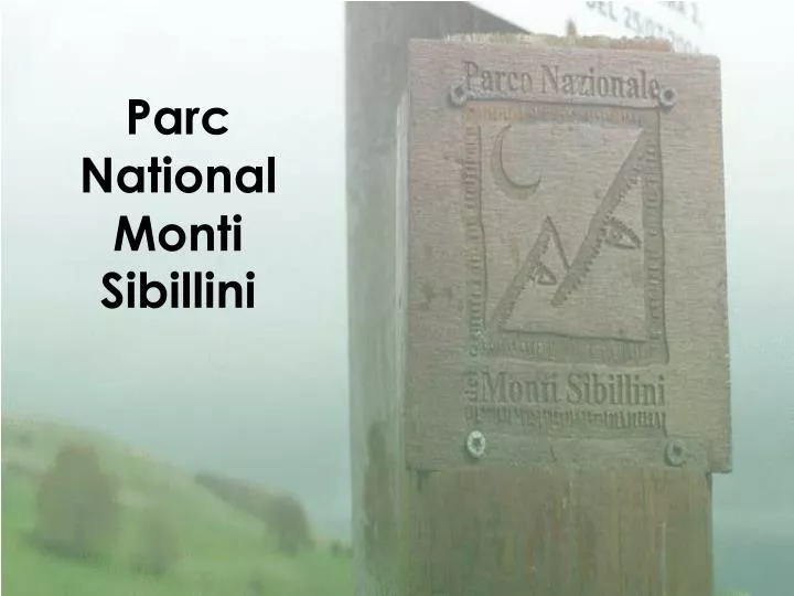 parc national monti sibillini