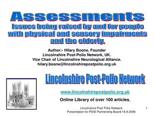 Lincolnshire Post-Polio Network