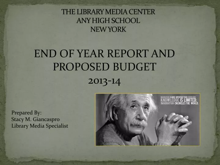 the library media center any high school new york