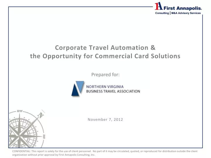 corporate travel automation the opportunity for commercial card solutions