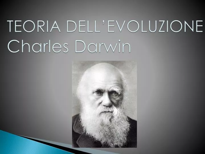teoria dell evoluzione charles darwin