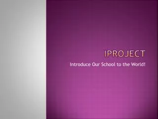 iproject