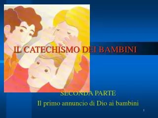 il catechismo dei bambini