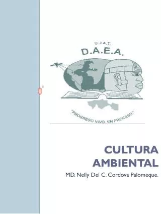 cultura ambiental